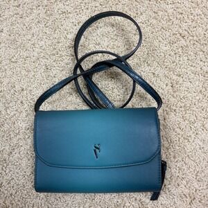 Simply Vera Vera Wang Teal Ombre Convertible Shoulder Crossbody Wallet Bag